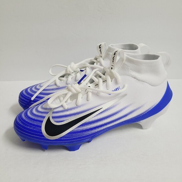 NEW Nike Air Zoom Vapor Pro 1 Football Cleats FB3298-101 Size 9 White Blue main image 5
